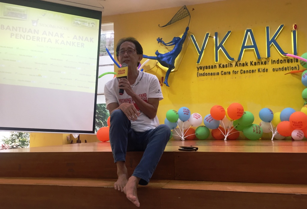 Peduli Anak Penderita Kanker, Sido Muncul Donasi Rp350 Juta