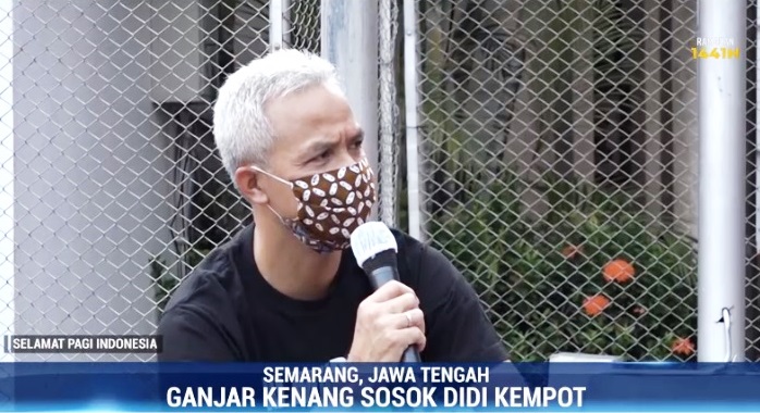 Gubernur Jateng Inisiasi Konser Virtual Mengenang Didi Kempot