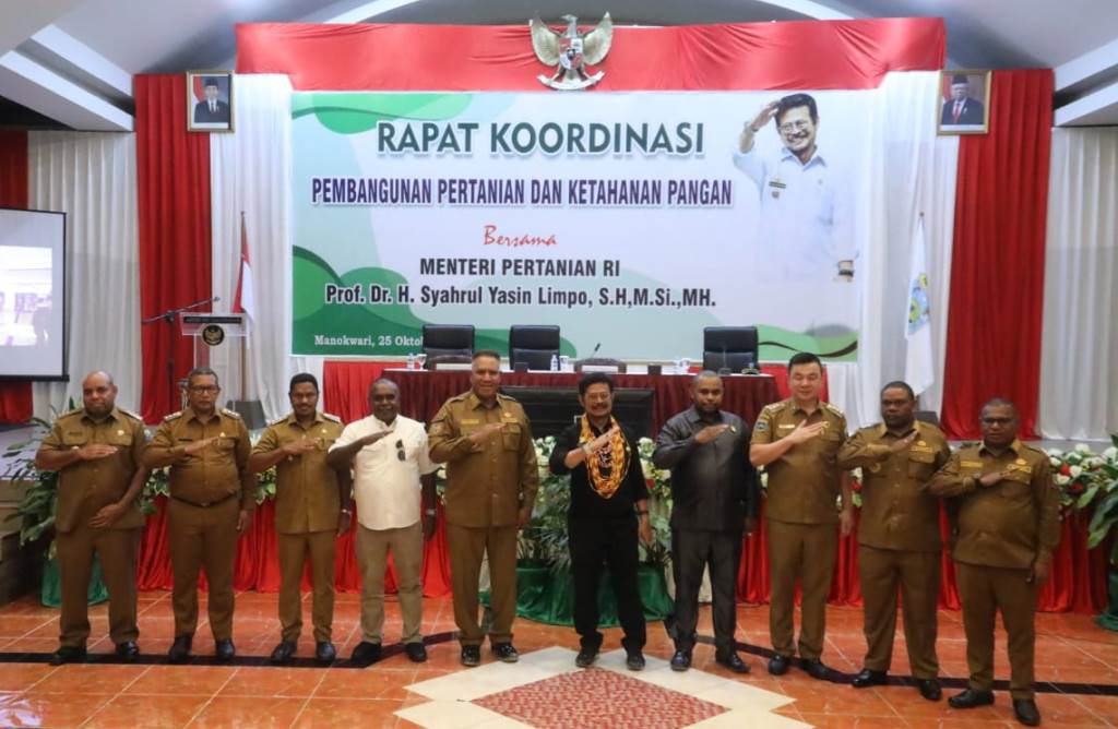 Mentan SYL Dorong Papua Barat Jadi Penghasil Sagu berkualitas