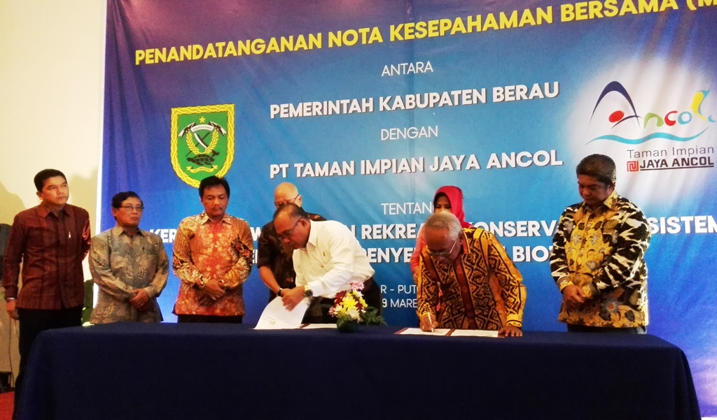 Bangun Akuarium Raksasa, Ancol Gandeng Kabupaten Berau