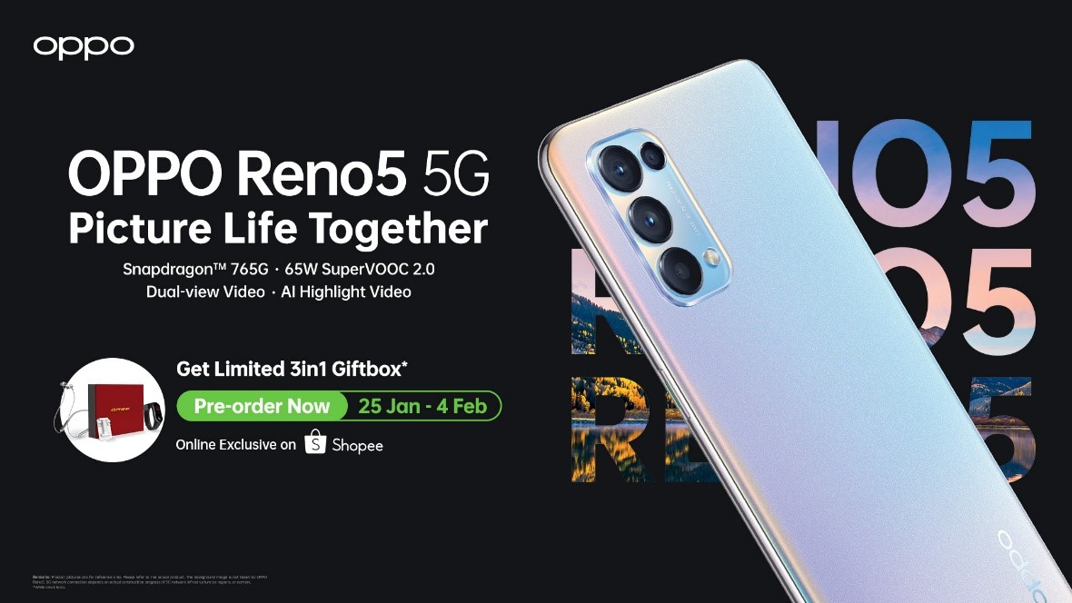 Hadirkan Teknologi Masa Depan, OPPO Reno5 5G Dukung Konektivitas 5G