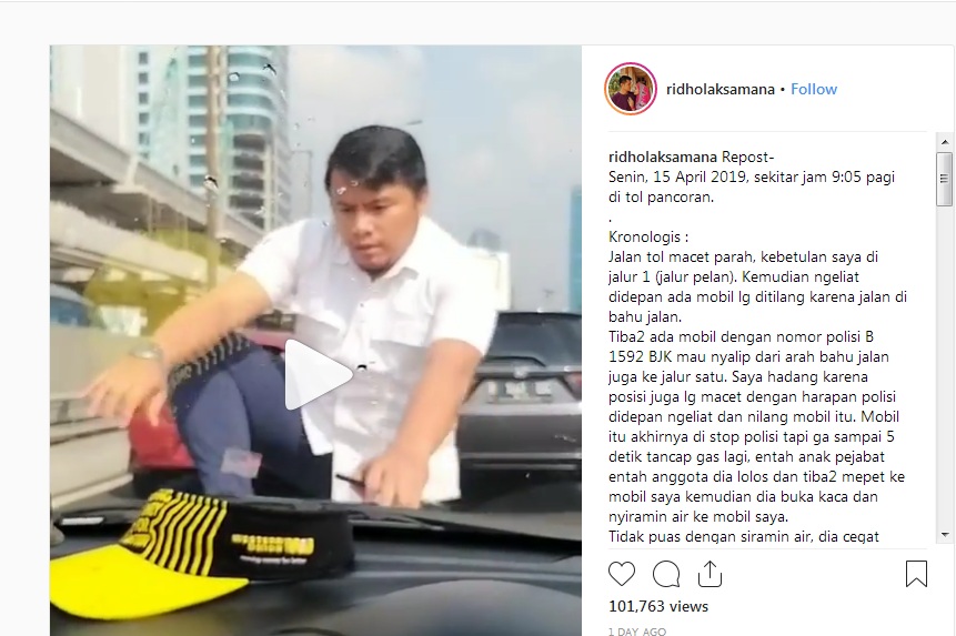 Kemenaker Komentari Insiden Pengendara Arogan