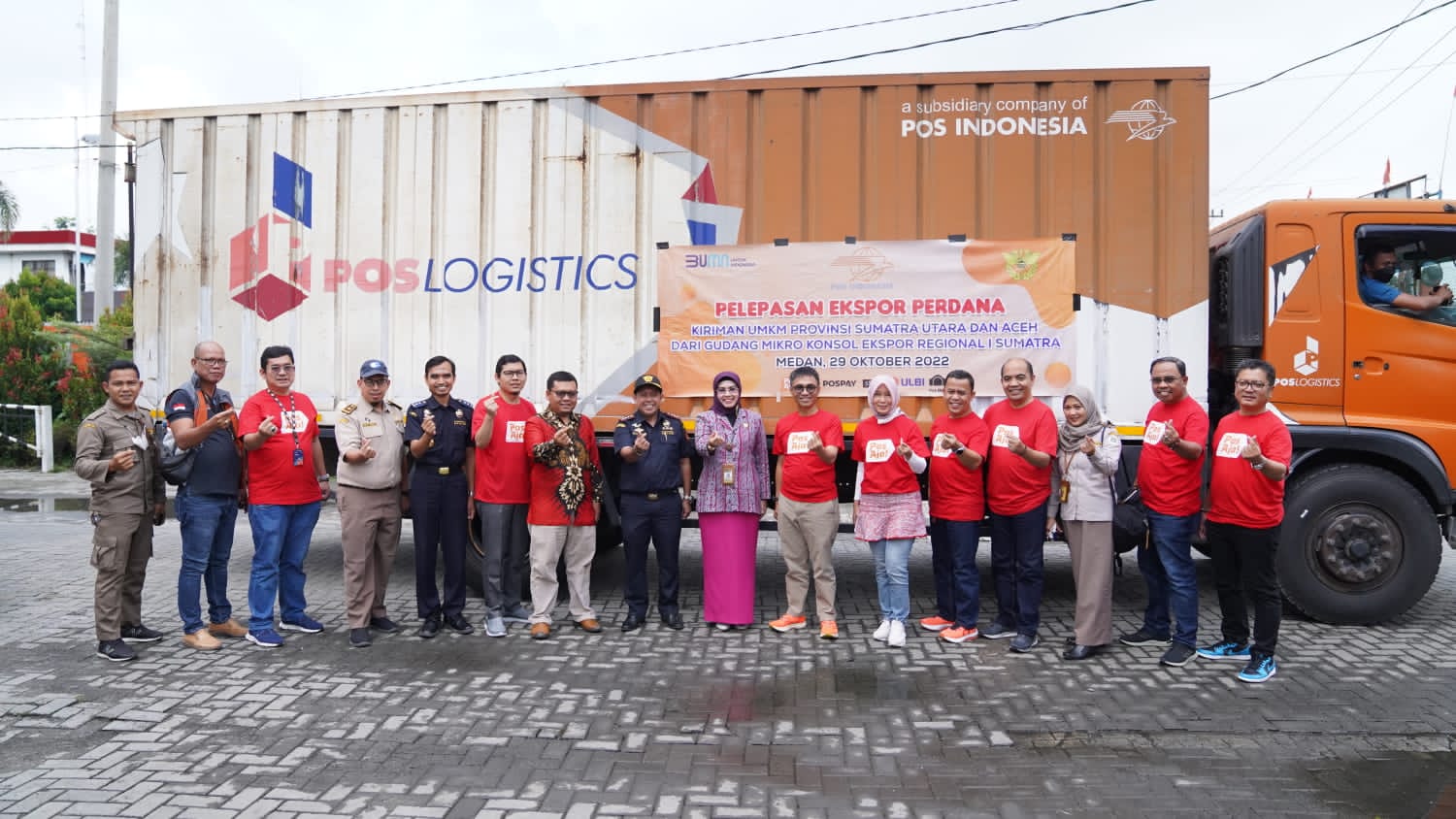 Efisiensi Ekspor bagi UMKM, PT Pos Indonesia Sediakan Gudang Mikro Konsolidasi Ekspor di Medan