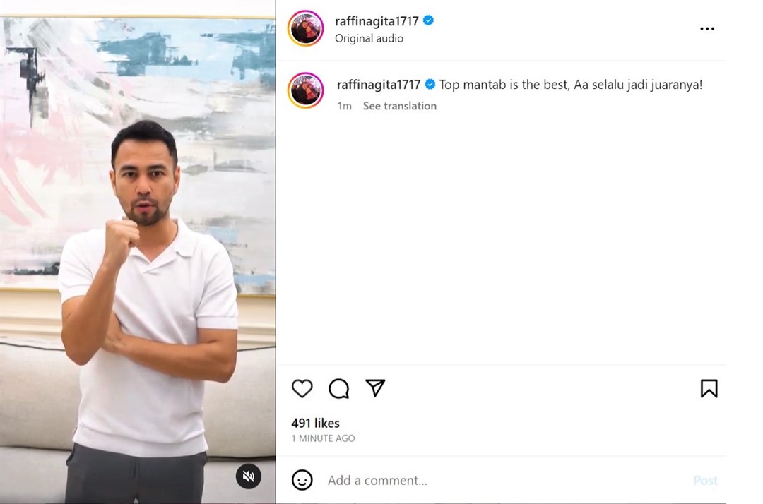 Raffi Ahmad Siap Cetak Rekor Baru Cuan Saat Streaming di Shopee Live Malam Ini