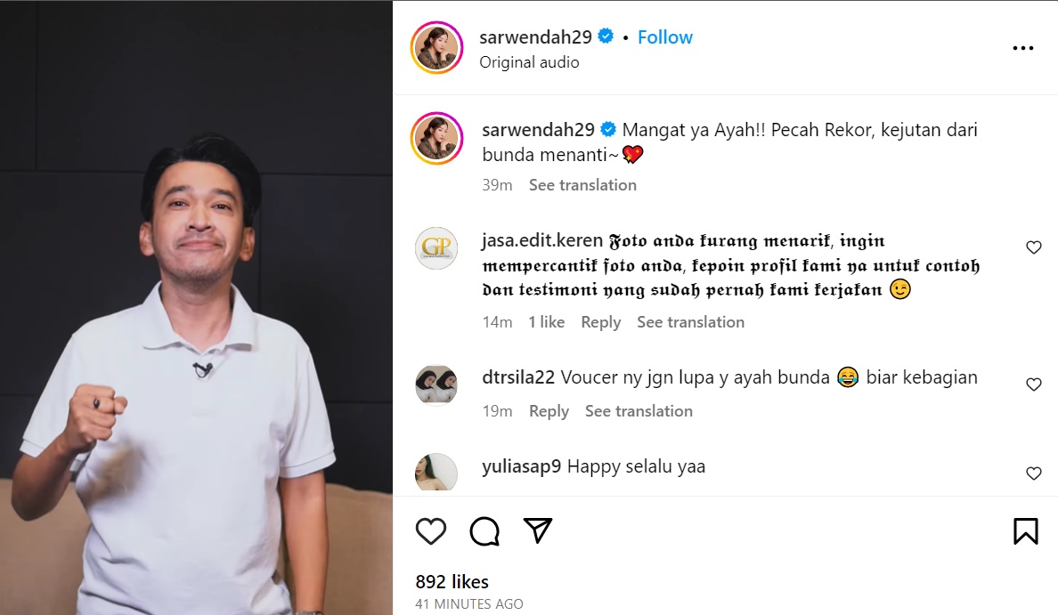 Giliran Ruben Onsu Berambisi Pecahkan Rekor Omzet Terbesar di Shopee Live pada Puncak 8.8