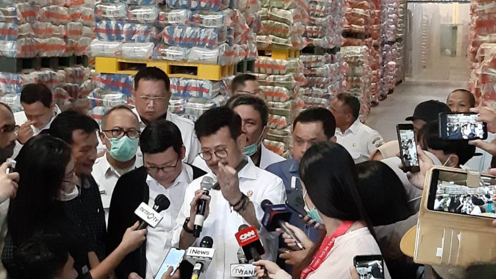 Mentan Pastikan Ketersediaan Stok Bahan Pangan Aman hingga Lebaran