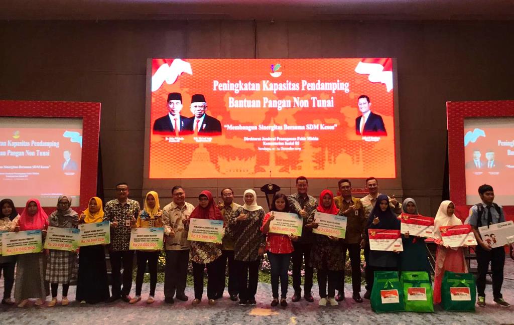 Mensos Optimistis Kehadiran Pendamping Milenial Makin Sukseskan BPNT