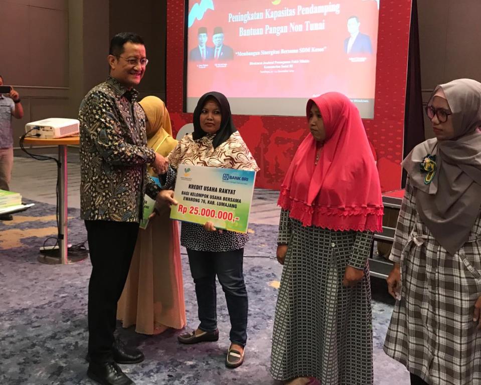 Mensos Optimistis Kehadiran Pendamping Milenial Makin Sukseskan BPNT