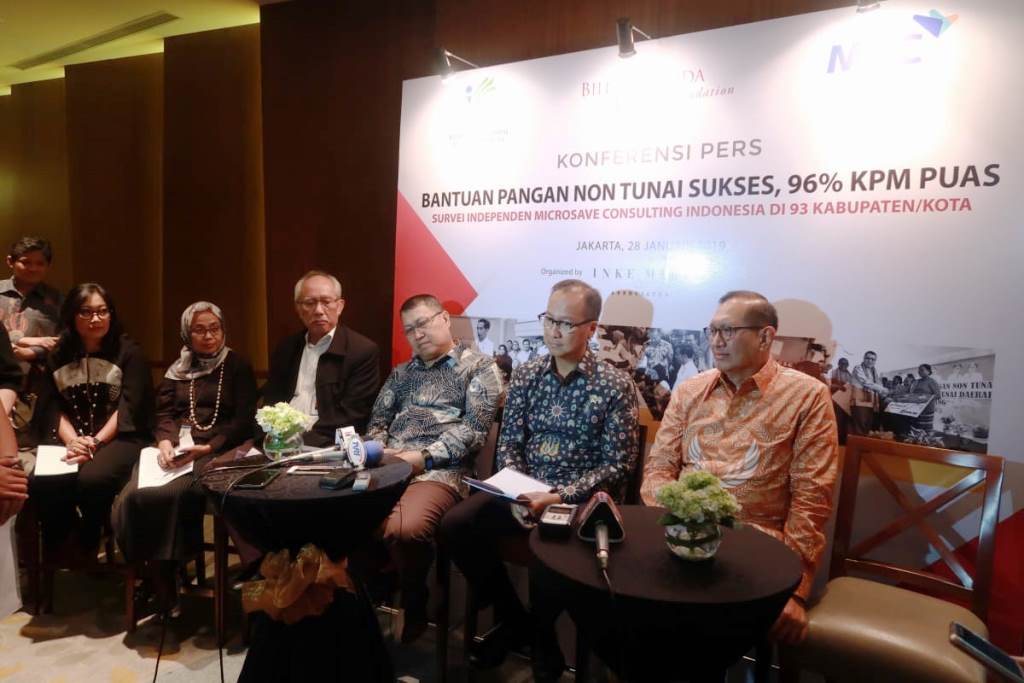 Penerima Bansos Puas dengan Skema BPNT