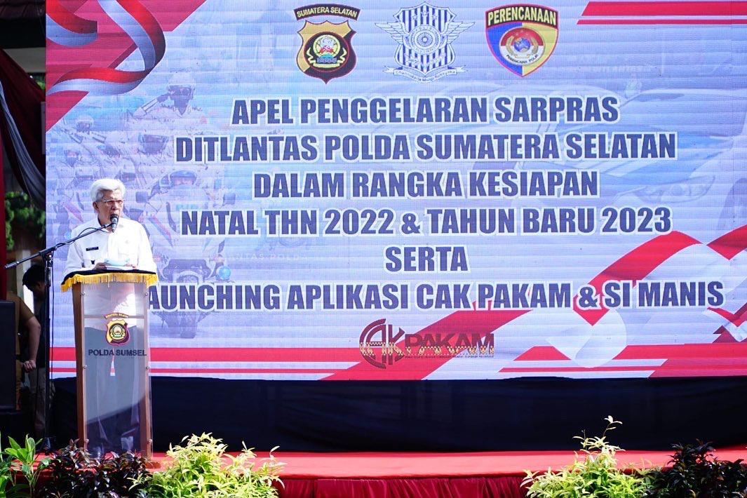 Jelang Libur Nataru, Wagub Sumsel Apresiasi Kesiapan Polda Sumsel