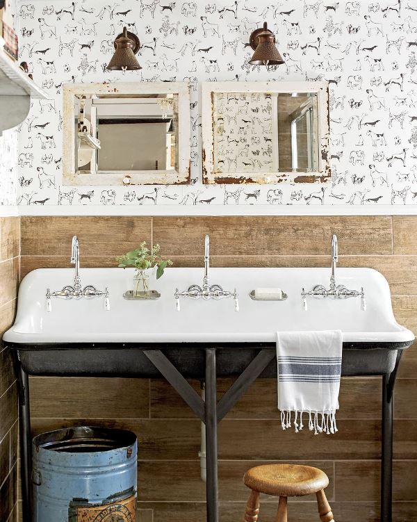 10 Pilihan Wallpaper untuk Mempercantik Kamar Mandi