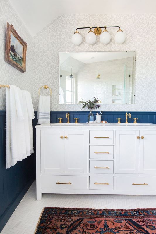 10 Pilihan Wallpaper untuk Mempercantik Kamar Mandi