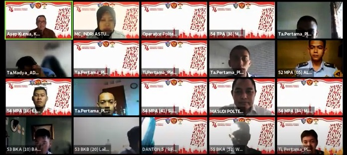 Membentuk Generasi Berkarakter Pancasila, BPIP dan Kemenkumham Gelar Webinar Taruna Poltekip dan Poltekim