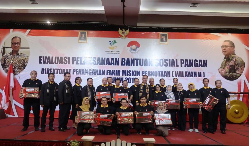 Kemensos Evaluasi Program Sosial Pangan Wilayah II Perkotaan