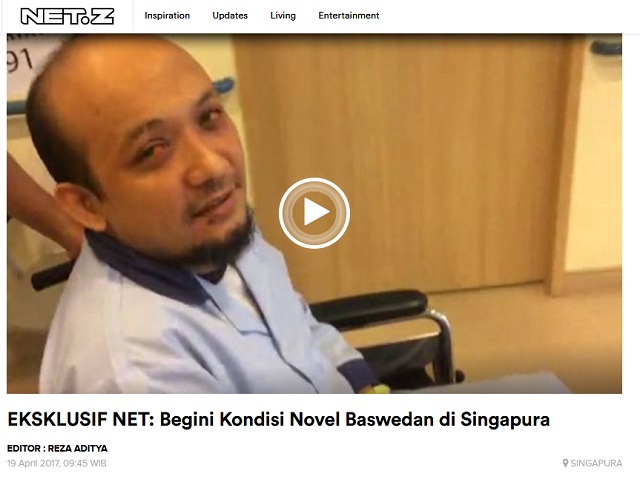 Mata Kiri Novel Baswedan Baik-Baik Saja? Ini Faktanya
