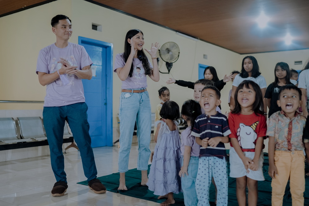Cara Margenie MG Ajarkan Anak Pentingnya Saling Berbagi Sejak Dini