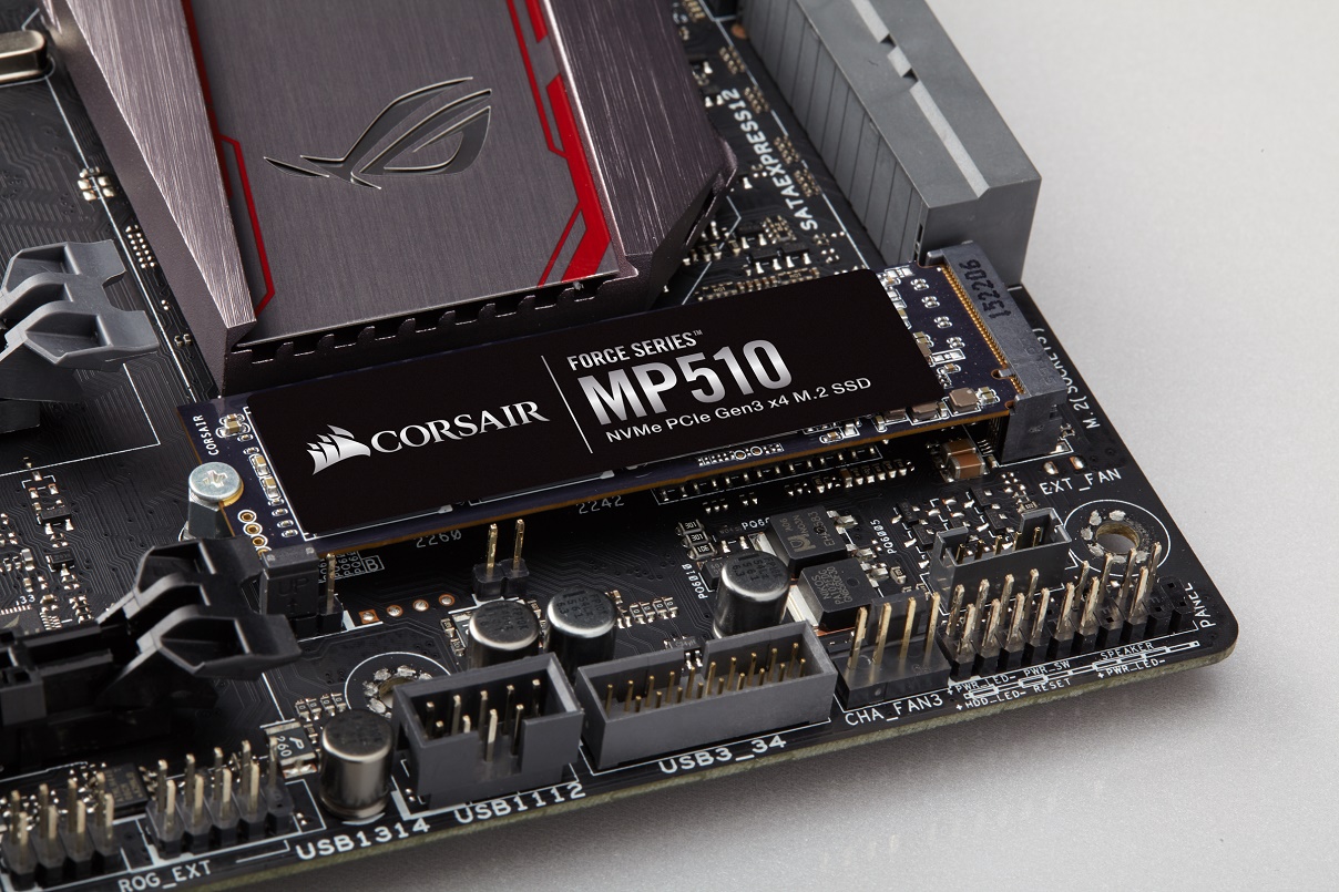 Corsair MP510 Pasang Kecepatan 3.840 MBps