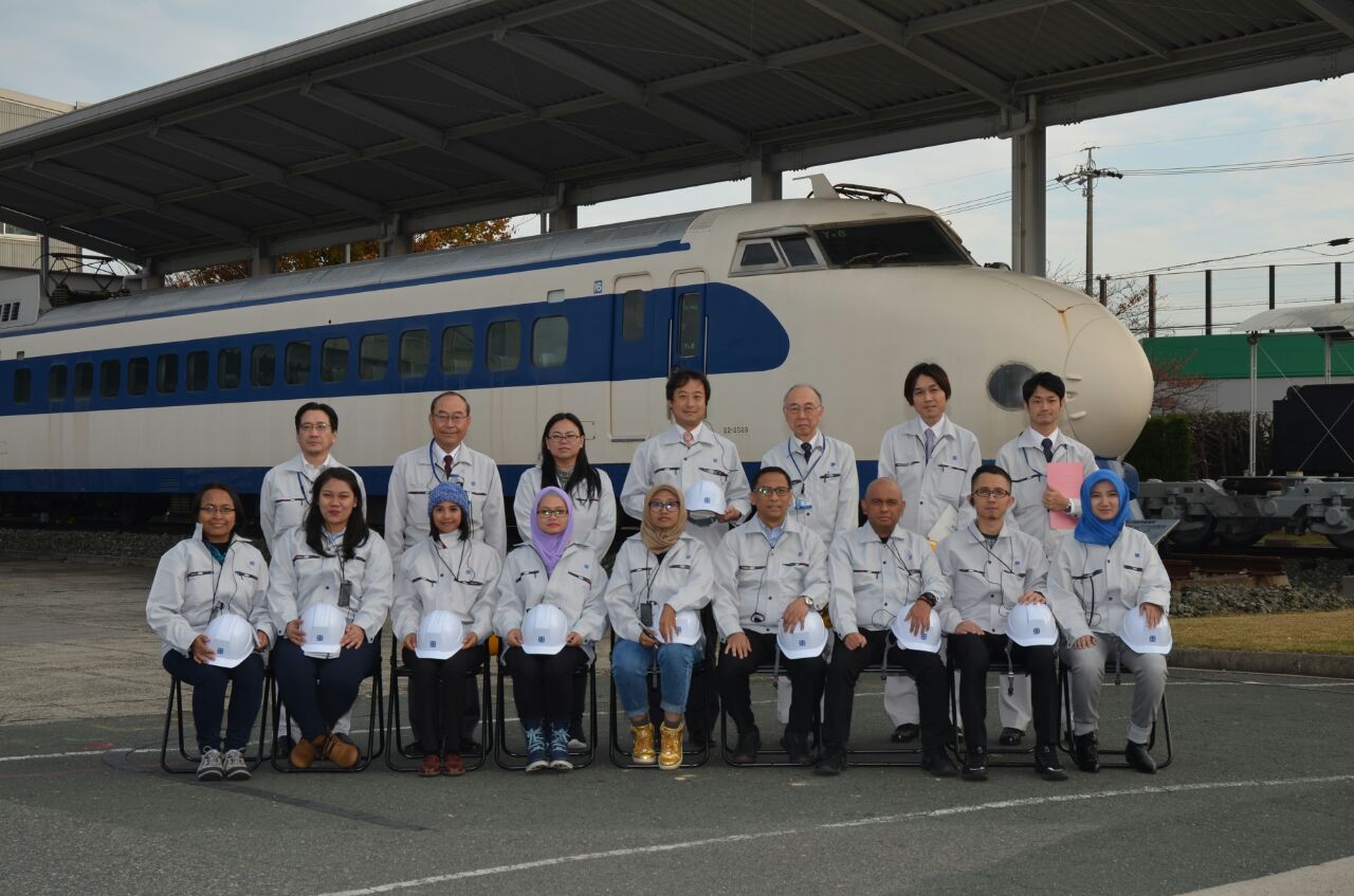Mengintip Kereta MRT Jakarta di Pabrik Shinkansen