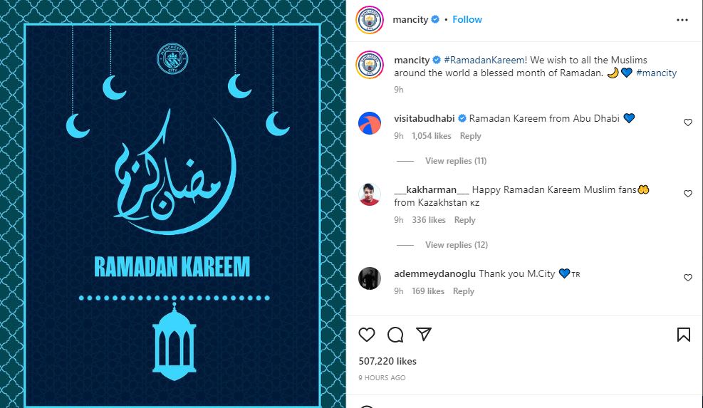 Madrid Hingga Man United, Ini Ucapan Selamat Menunaikan Ibadah Puasa dari Klub-klub Eropa: Ramadan Mubarak!