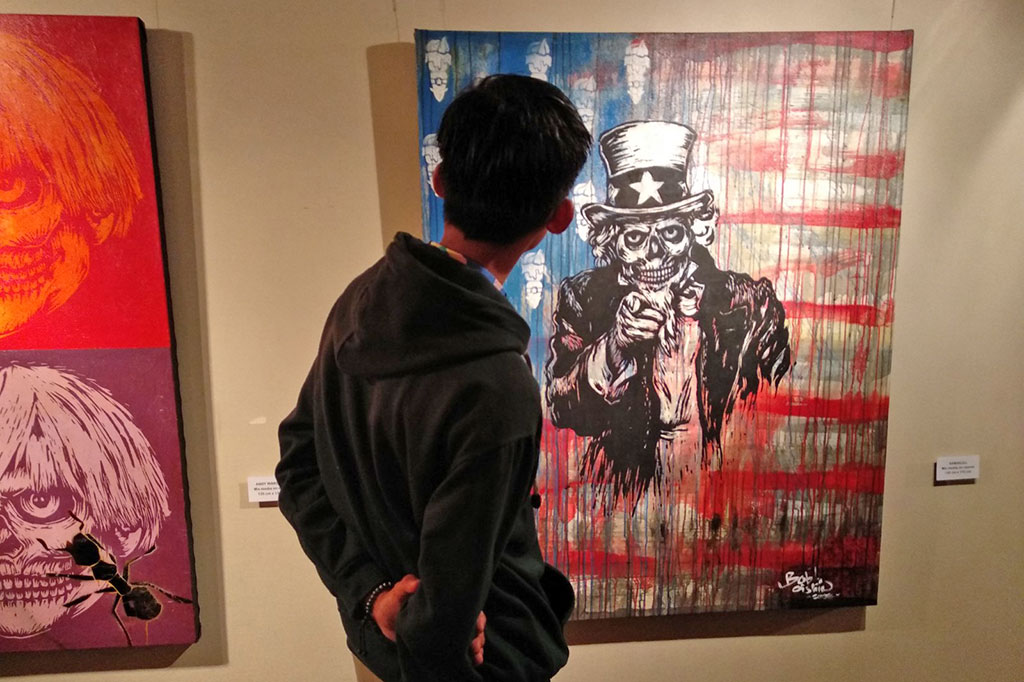 Saat Anak Punk Bikin Pameran Seni
