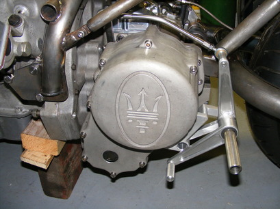 Motor Garapan Chris Barber ini, Cangkok Jantung Mekanis V6 Maserati