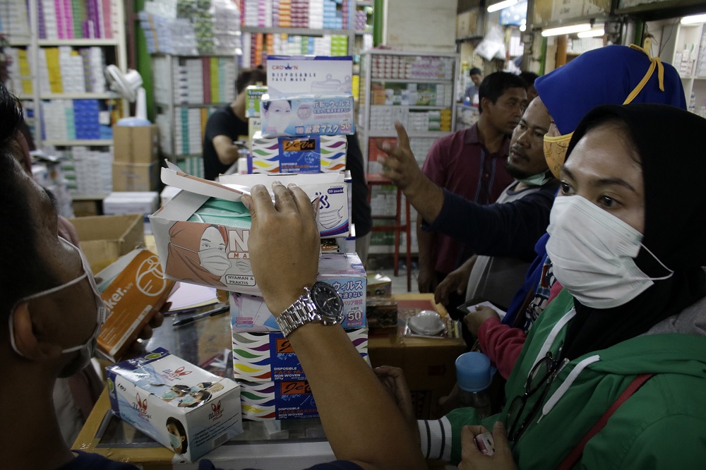 Penimbunan Masker di Grogol Terbongkar