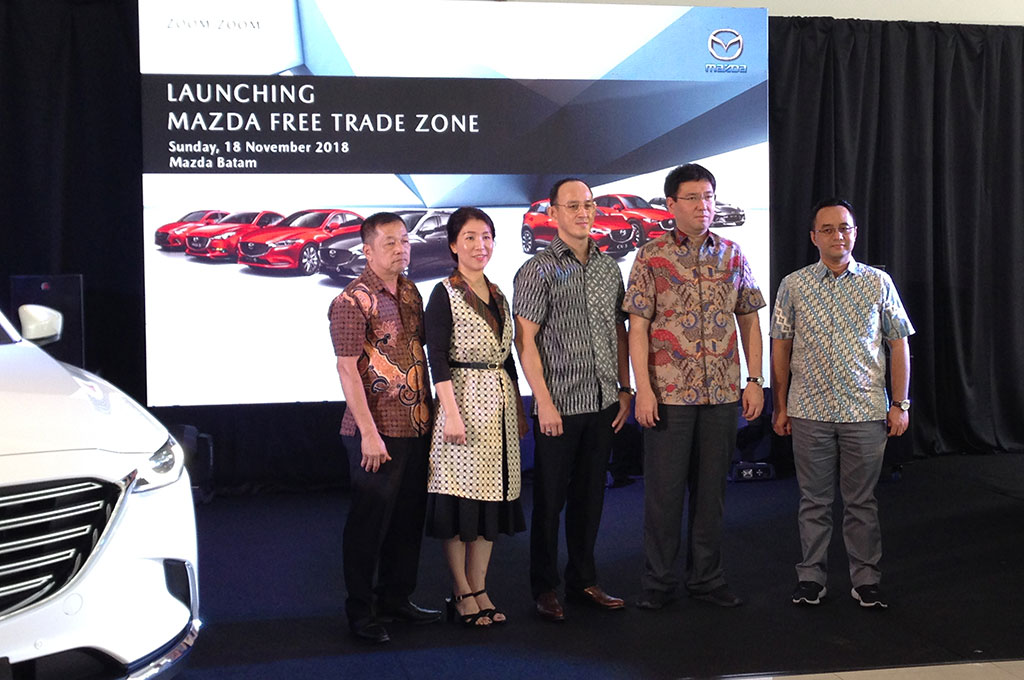 Mazda Batam Manfaatkan Skema Free Trade Zone