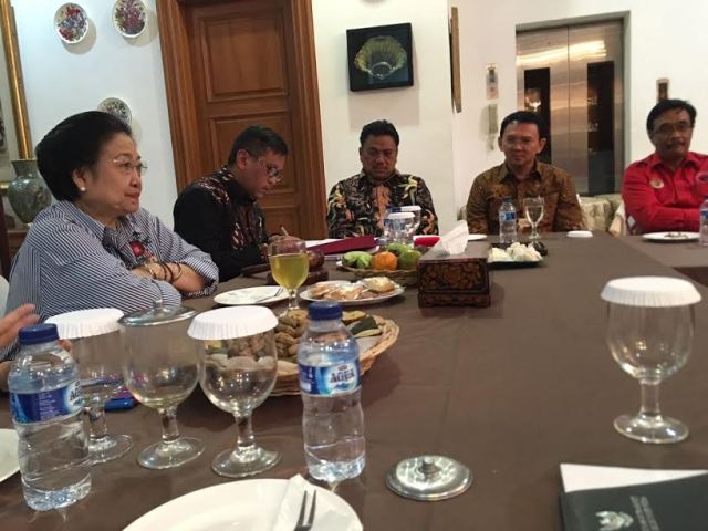 Pesan Megawati untuk Ahok-Djarot