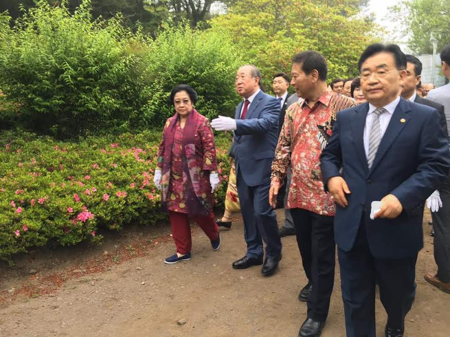 Megawati Garden, Kado Warga Jeju untuk Indonesia
