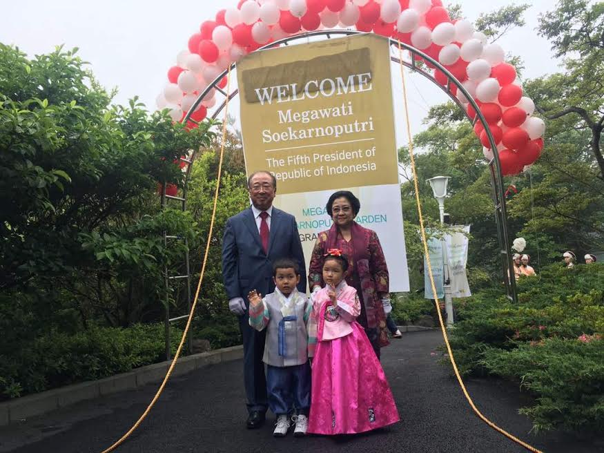 Megawati Garden, Kado Warga Jeju untuk Indonesia