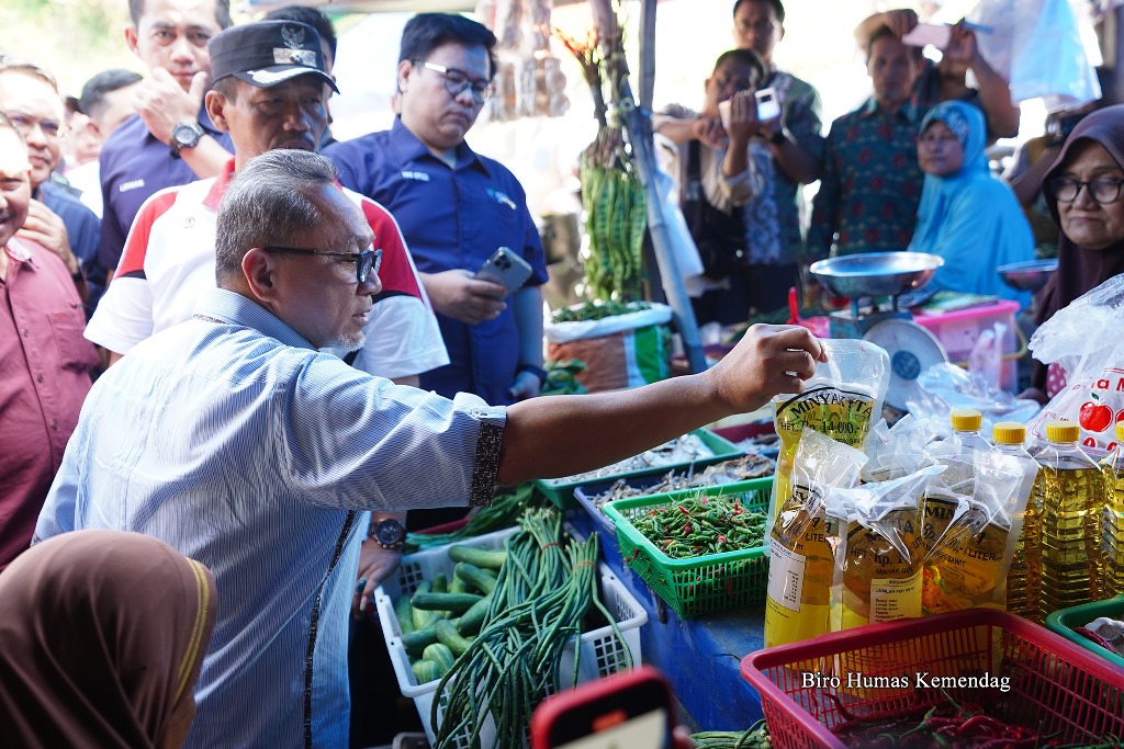 Mendag Sebut Harga Bapok di Lampung Stabil dan Pasokan Cukup