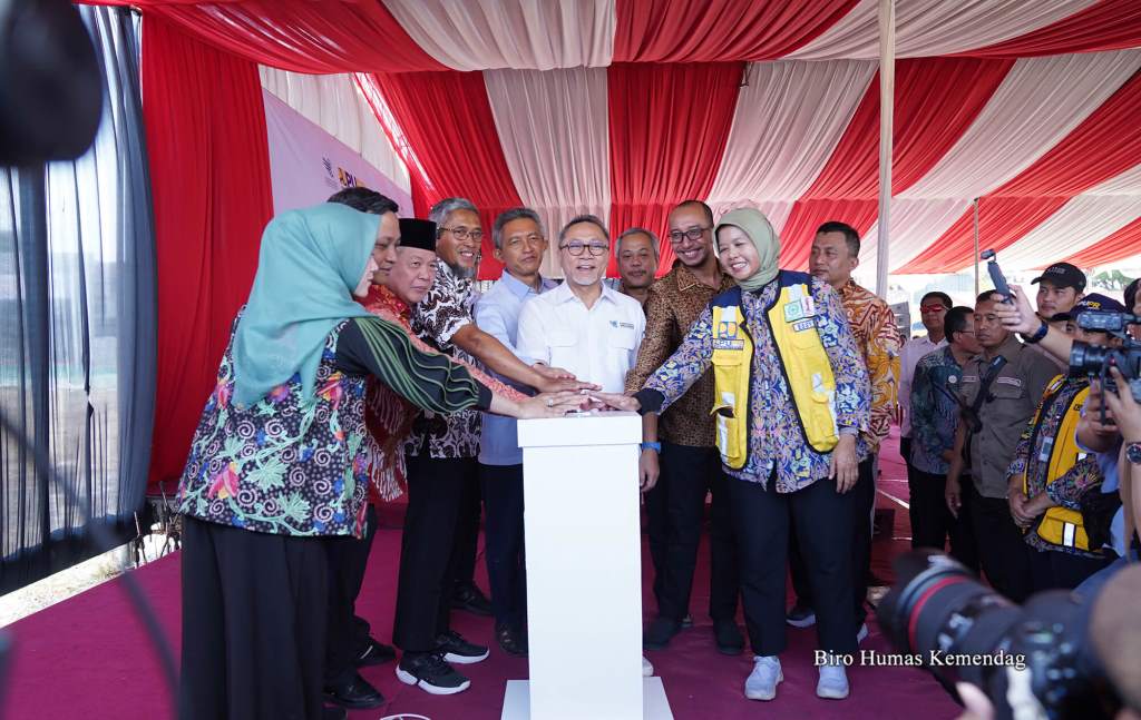 Resmikan Pembangunan Pasar Banjarsari, Mendag Sebut Pasar Rakyat Jantung Ekonomi