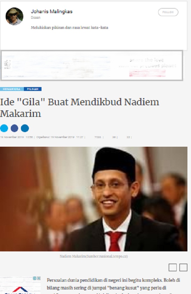 Benarkah Menteri Nadiem akan Pangkas Waktu Pendidikan SD, SMP dan SMA? Ini Faktanya