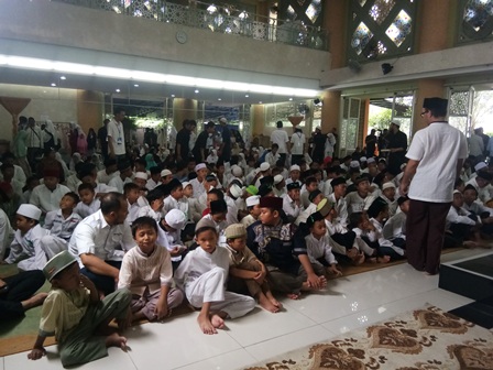Metro TV-Baznas Gelar Buka Puasa Bersama Ribuan Anak Yatim