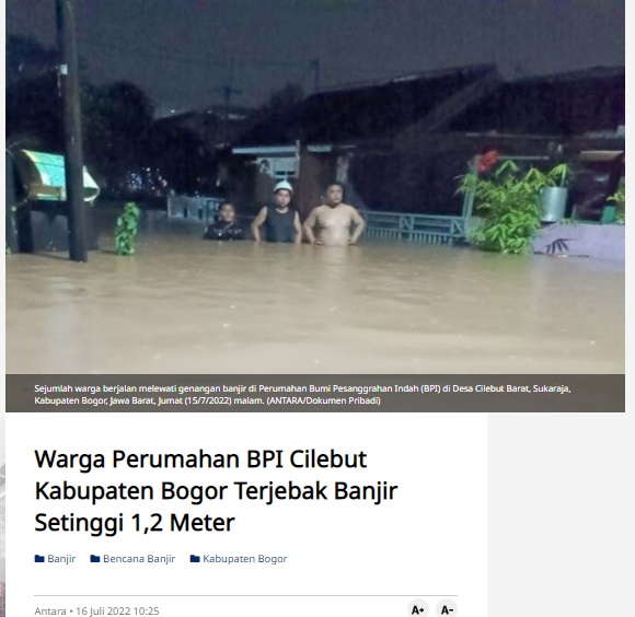 [Cek Fakta] Benarkah Ini Foto Banjir di Jakarta? Simak Faktanya