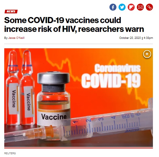 [Cek Fakta] Benarkah Vaksin Covid-19 dapat Meningkatkan Risiko HIV? Ini Faktanya