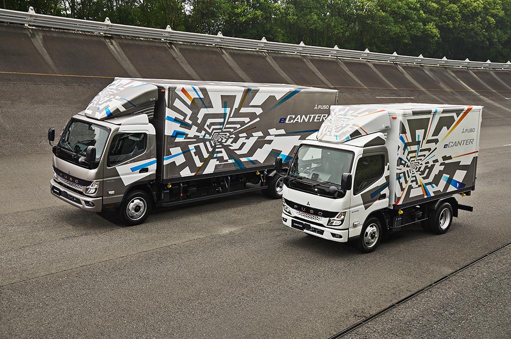 All New Mitsubishi Fuso eCanter, Bisa Pilih Baterai