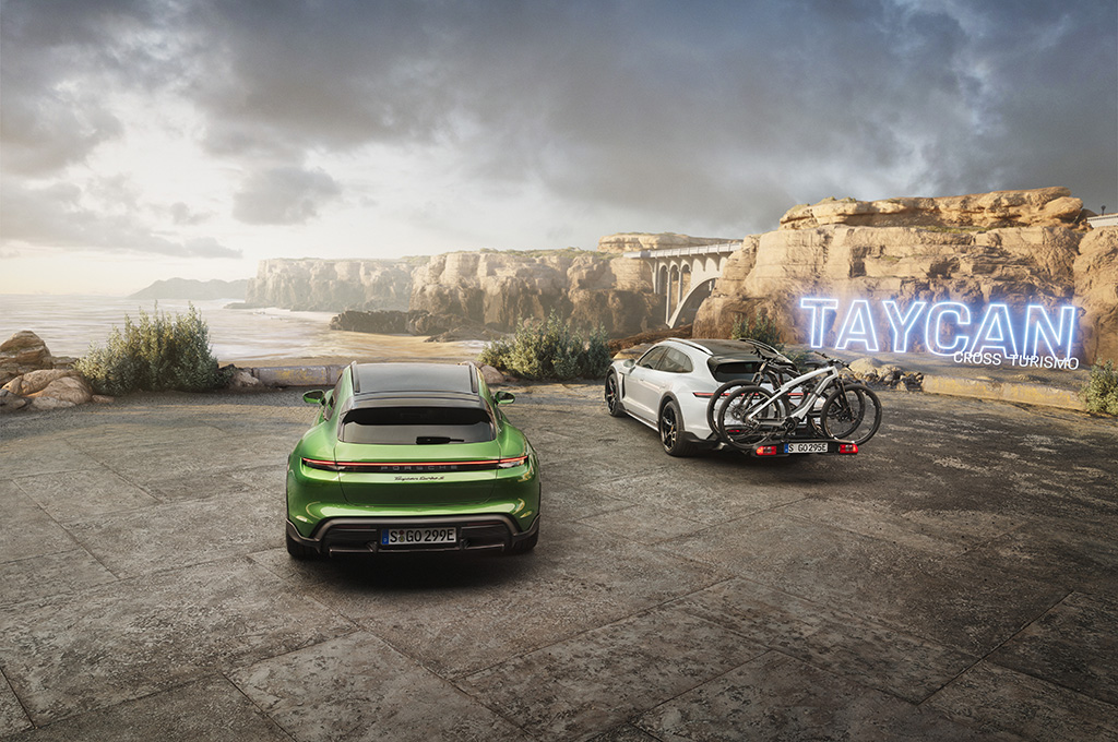Porsche Taycan Cross Turismo Melibas Jalan 'Keriting'