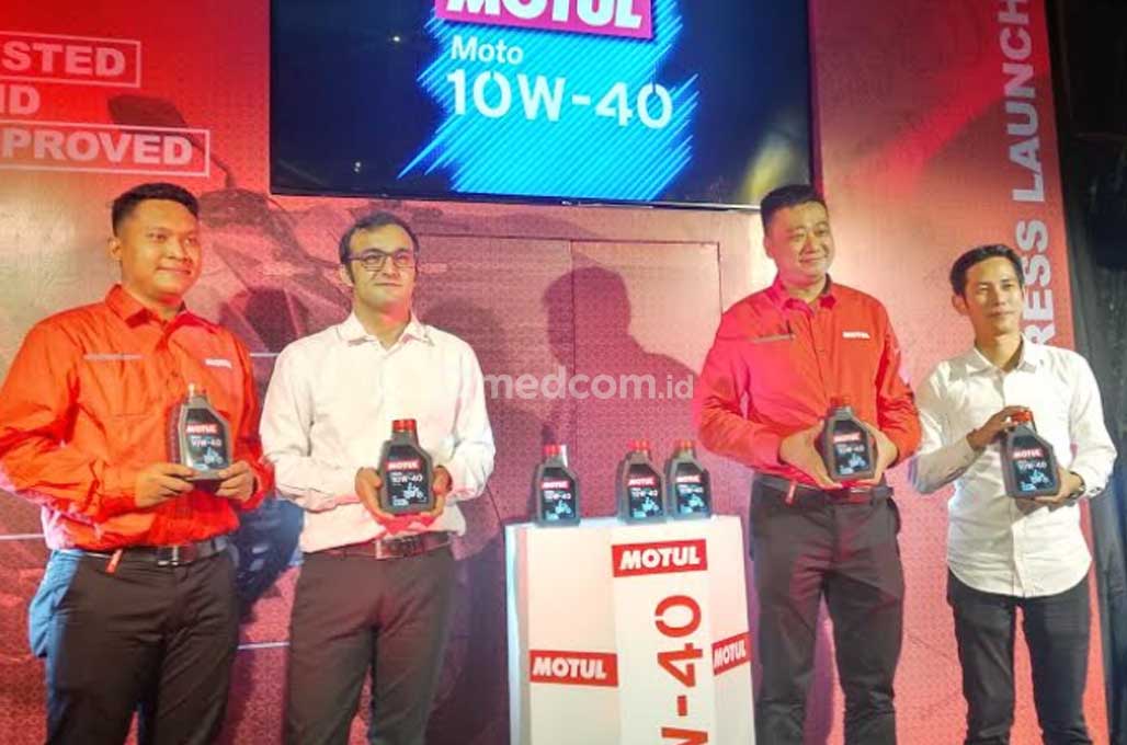 Pelumas Motor 4-tak Motul Moto Siap Recoki Segmen Low End