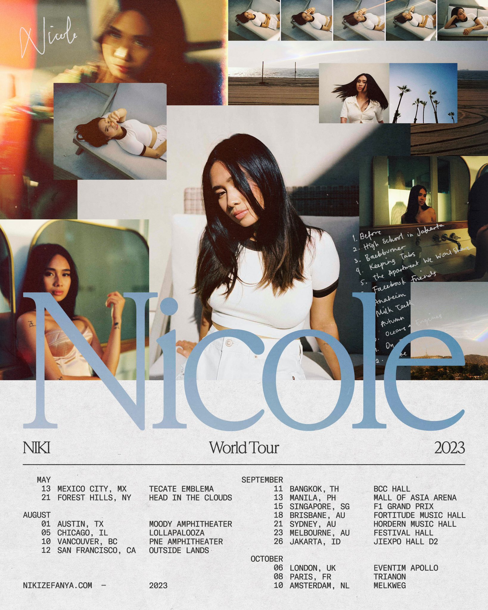NIKI Bakal Gelar Konser <i>World Tour</i> 2023, Jakarta Masuk Salah Satu Daftarnya