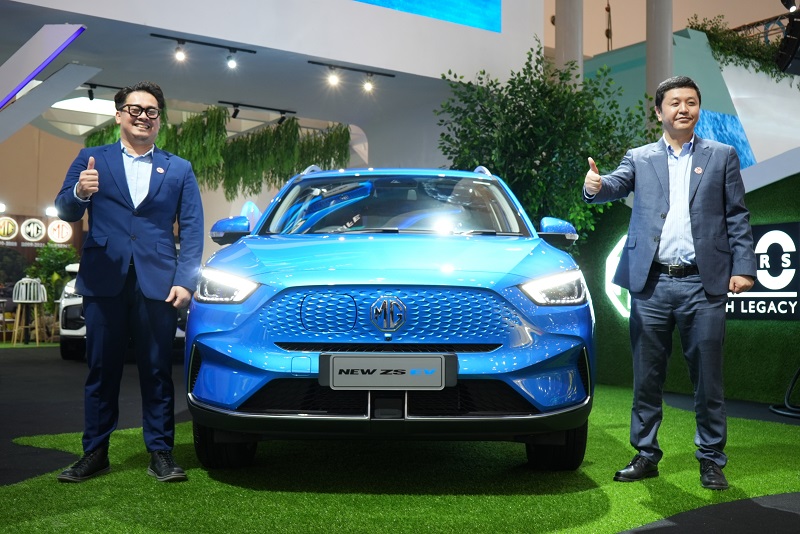 MG Menggebrak GIIAS 2023 Lewat SUV Listrik New ZS EV