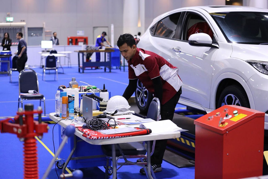Mekanik Indonesia, Gondol Medali Emas di ASC XII 2018