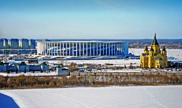 Stadion Indah di Kota Terindah Rusia