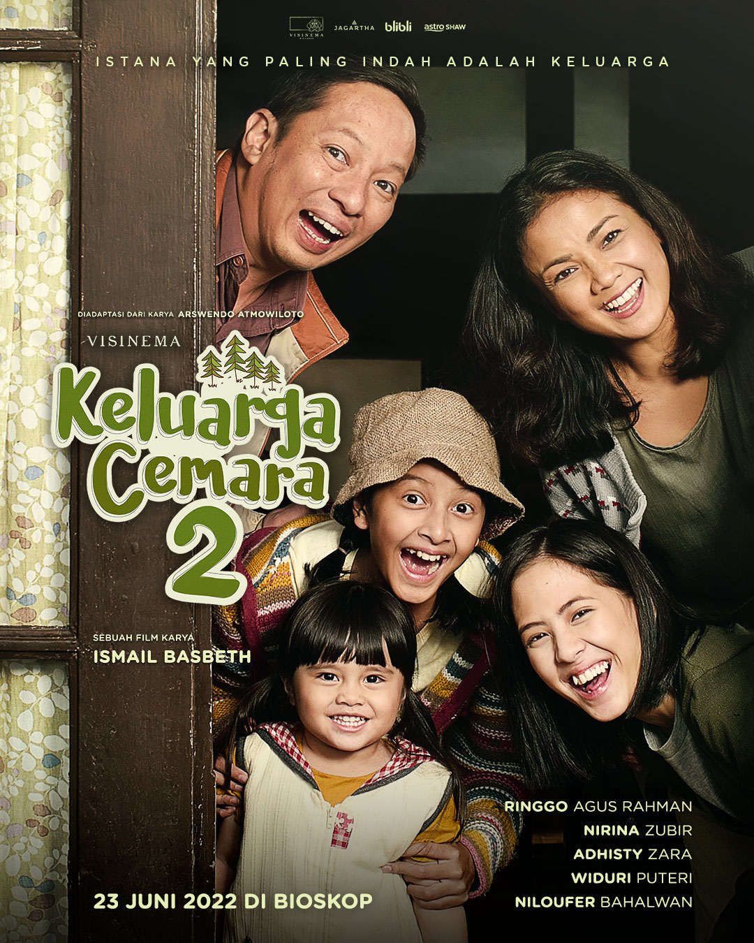 Nirina Zubir Sebut Film Keluarga Cemara 2 Angkat Keresahan Ibu-Ibu Indonesia