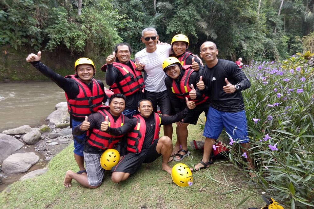 Cerita Pengelola Desa Rafting tak Tahu Obama adalah Tamu VVIP-nya