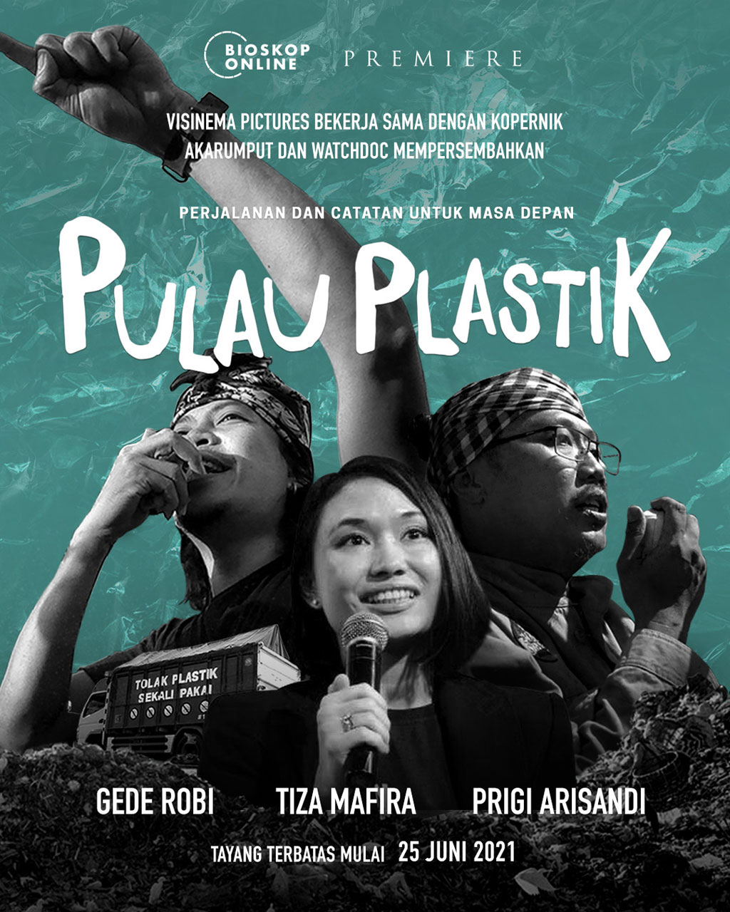 Robi Navicula Bersuara Lawan Penggunaan Plastik Sekali Pakai