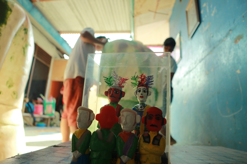 Ondel-Ondel Ramaikan Pawai Obor Asian Games 2018 di Jakarta