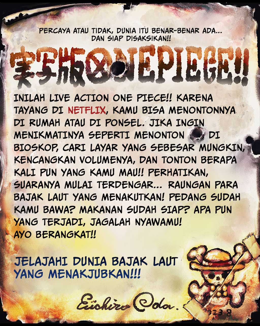 Ini Trailer Terbaru <i>Live Action</i> One Piece