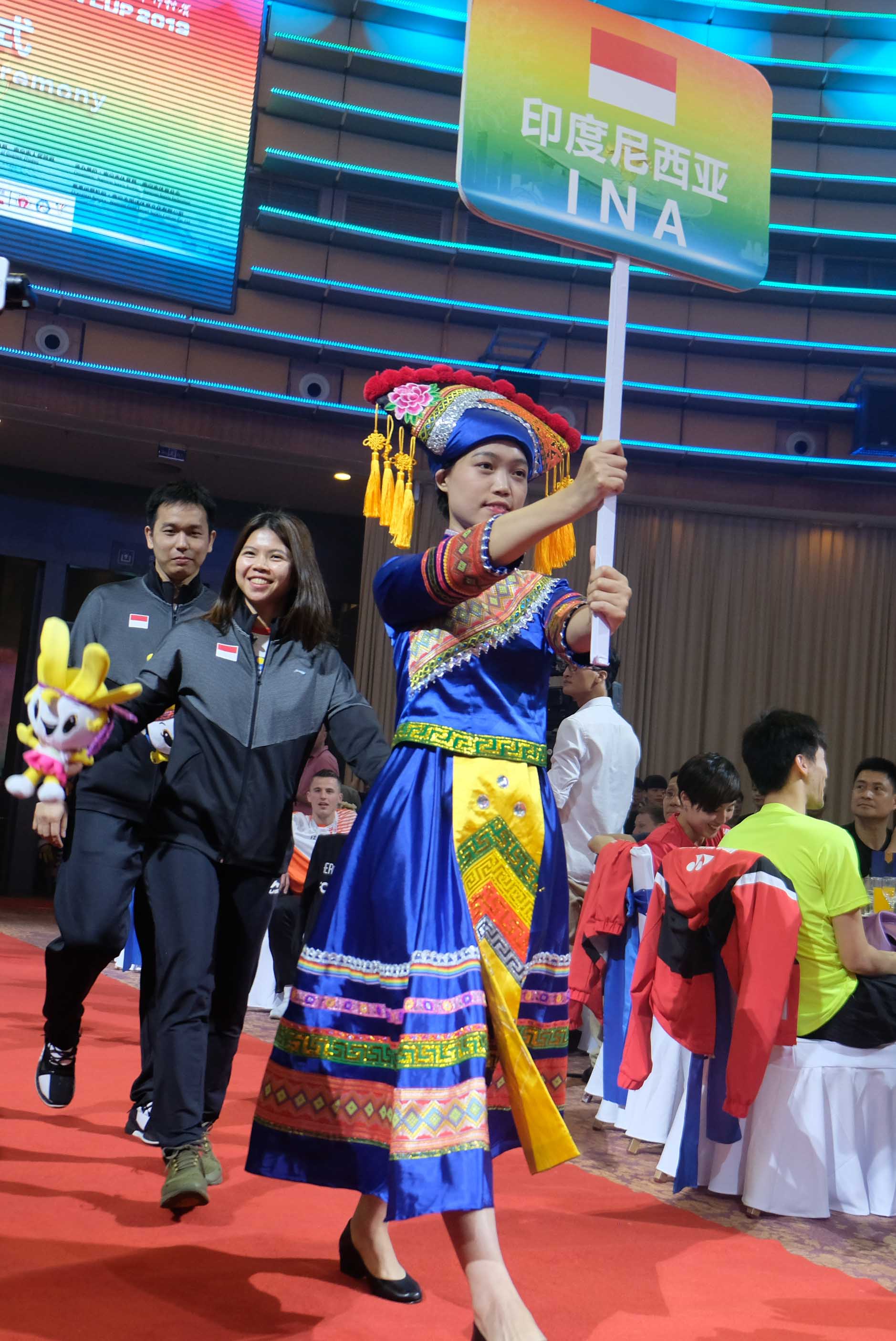Seremoni Pembukan Piala Sudirman 2019 Berlangsung Megah