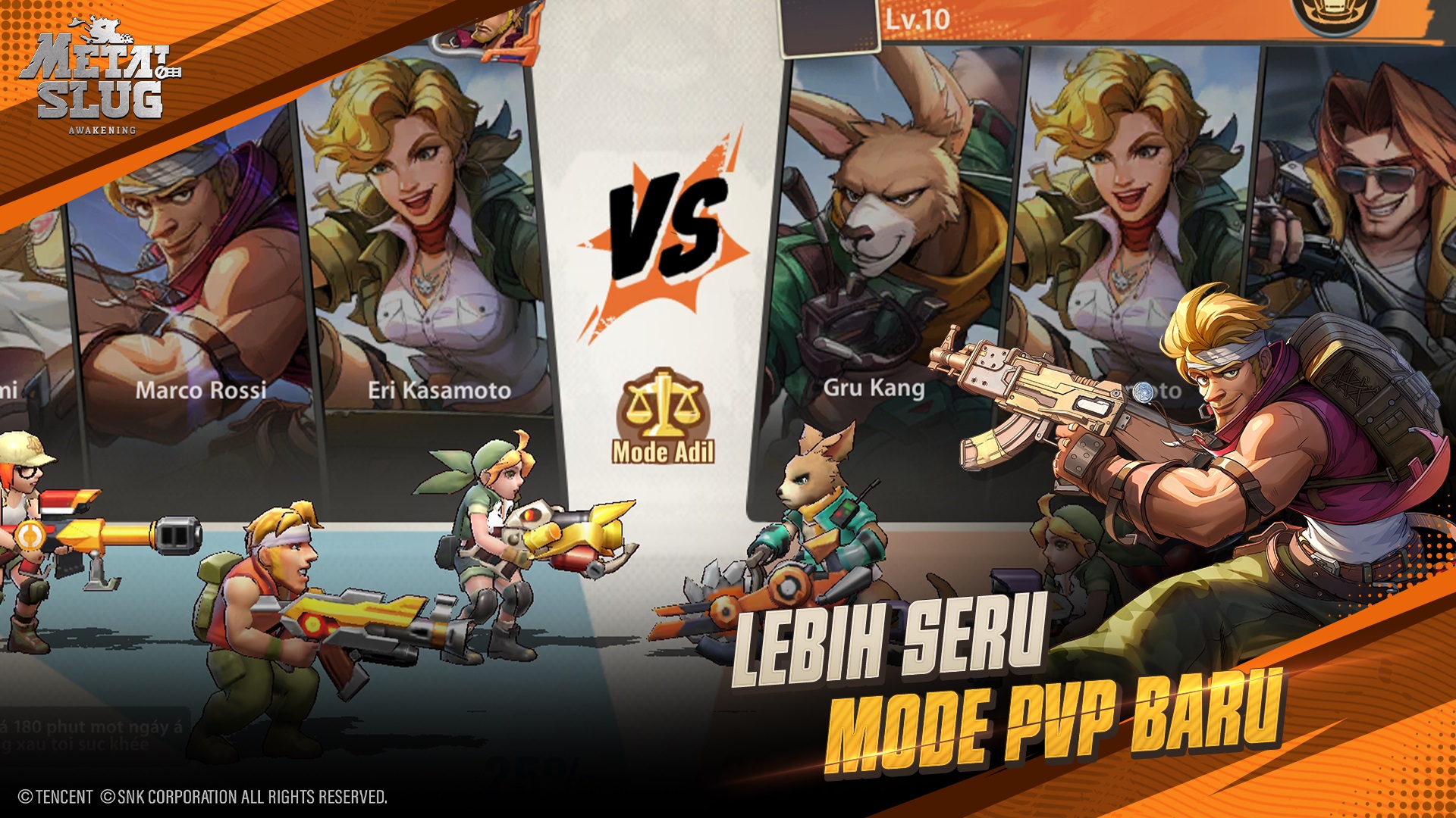Segera Rilis, Metal Slug Awakening Masuk Tahap Soft Launch